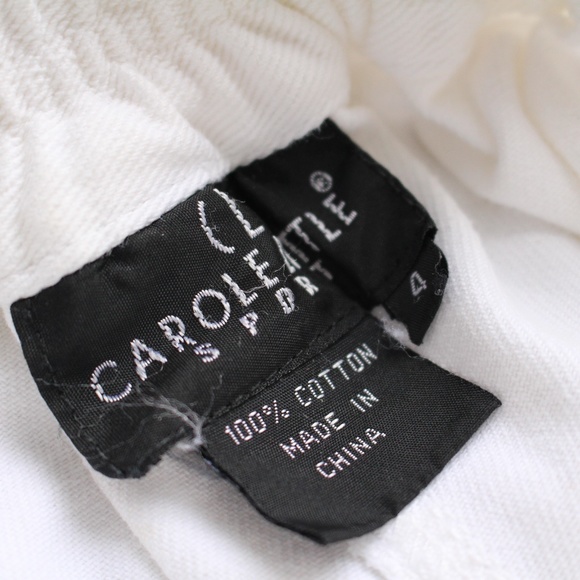 Carole Little Sport High Waisted Denim Shorts - Picture 3 of 6